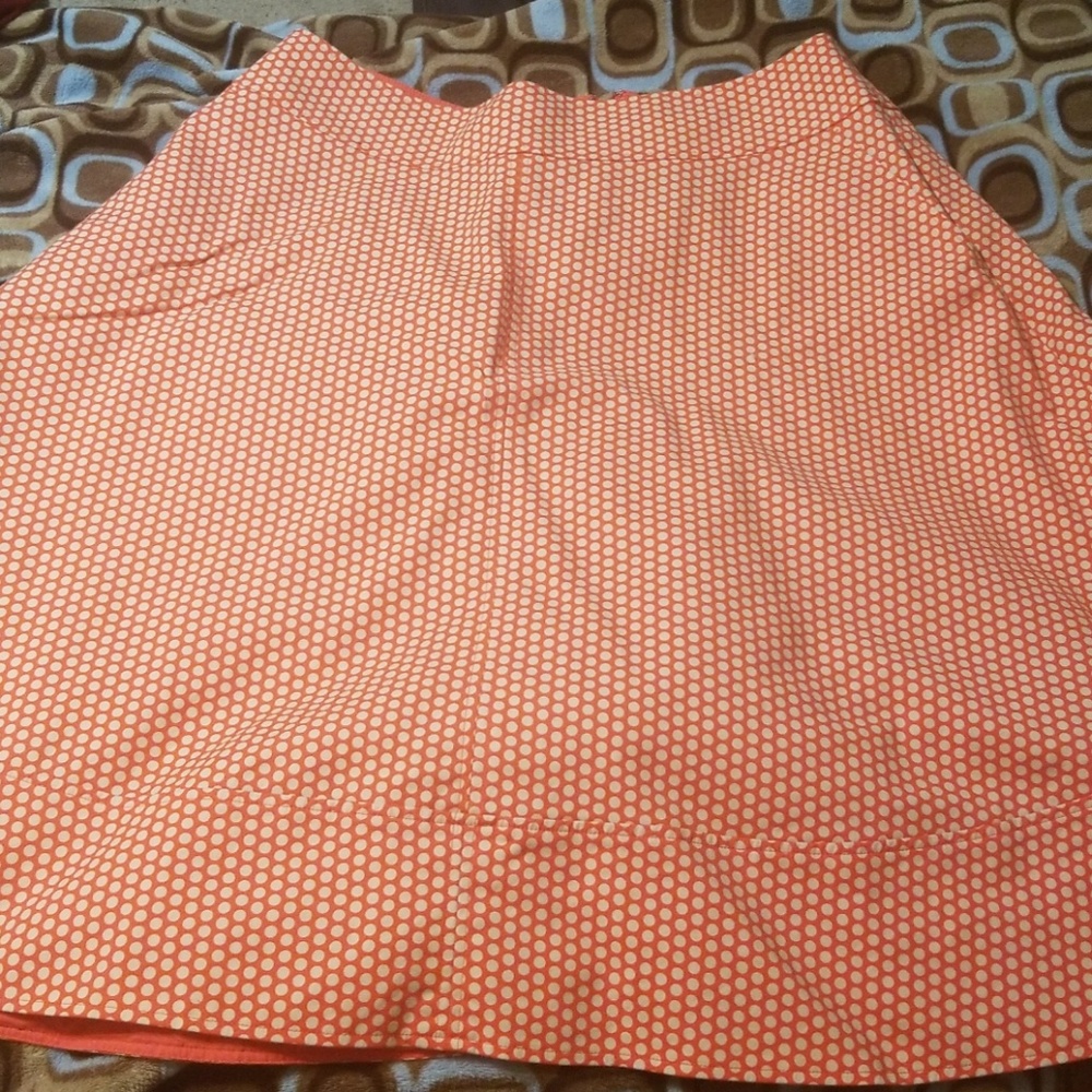 Lane Bryant Polka Dot Skirt